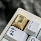 1U Brass Artisan Keycaps for Mechanical Keyboard Personalized Keycaps -Asuka